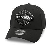 HARLEY-DAVIDSON Tonal Logo 39THIRTY - Gorra con visera, Negro , L
