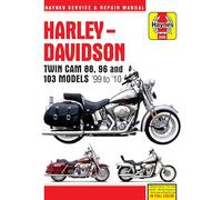 Harley-Davidson Twin Cam 88, 96 & 103 Models (99-10) (Haynes Service & Repair Manual)