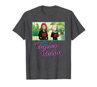 Harley Quinn and Poison Ivy Suicide Squad Gear Camiseta, Hombre, Jaspeado Oscuro, 5XL