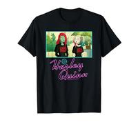Harley Quinn and Poison Ivy Suicide Squad Gear Camiseta, Hombre, Negro, XL