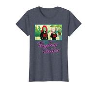 Harley Quinn and Poison Ivy Suicide Squad Gear Camiseta, Mujer, Azul Jaspeado, 3XL