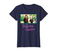 Harley Quinn and Poison Ivy Suicide Squad Gear Camiseta, Mujer, Azul Marino, XS