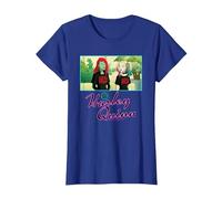 Harley Quinn and Poison Ivy Suicide Squad Gear Camiseta, Mujer, Azul Real, L