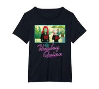 Harley Quinn and Poison Ivy Suicide Squad Gear Camiseta, Mujer Tallas Grandes, Negro, 1XL Grande