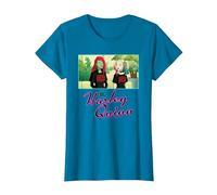 Harley Quinn and Poison Ivy Suicide Squad Gear Camiseta, Mujer, Zafiro, L