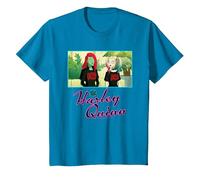 Harley Quinn and Poison Ivy Suicide Squad Gear Camiseta, Niños, Zafiro, 6 años