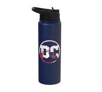 Harley Quinn DC Comics Logo Stainless Steel Insulated Water Bottle