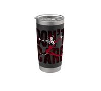 Harley Quinn Don't Care Vaso térmico de acero inoxidable de doble pared