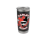 Harley Quinn Harley Chibi Vaso térmico de acero inoxidable de doble pared