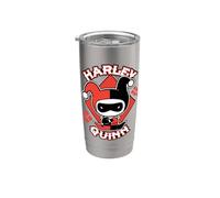 Harley Quinn Harley Chibi Vaso térmico de acero inoxidable de doble pared