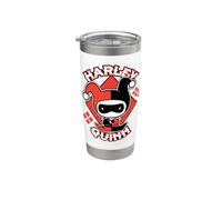 Harley Quinn Harley Chibi Vaso térmico de acero inoxidable de doble pared