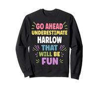 Harlow Personalized Women's Gift Custom Harlow Sudadera