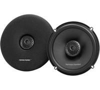 Harman Kardon FIT6 Pareja de Altavoces Coaxiales de 6.5 Pulgadas y 165mm con Rejillas, 45W RMS, Sensibilidad de 92dB, Conos Plus One y Tweeter Angular Unipivotante para un Campo Sonoro Elevado