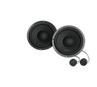 Harman Kardon Flow 601CFS Sistema de Altavoces Componentes 2 Vías 6.5", 120W RMS, Perfil Bajo para Montaje Superficial, Conos DCC Plus One y Sonido de Alta Fidelidad en Vehículos Modernos
