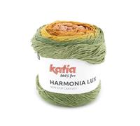 HARMONIA LUX de Katia ovillos de 150 gramos y 475 metros. (105 - Verde-Teja-Rosa)