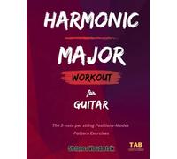 HARMONIC MAJOR Workout for Guitar: The 3-note per string Positions-Modes (Scales Workouts for Guitar)