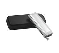 Harmónica Armónica Cromática De 12 Agujeros Y 48 Tonos Armónica Plateada Adecuada Para Entusiastas De La Música