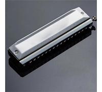 Harmónica Armónica Cromática En Clave C De 10/12/14/16 Agujeros, Armónica De Boca Profesional Para Tocar Instrumentos Musicales(16 Holes)