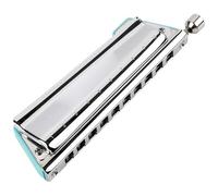 Harmónica Armónica De Blues Con Afinación De 10 Agujeros Armónica Pop Arpa Sin Válvulas Clave De C Órgano De Boca Diatónico Instrumento Musical(Blue,Pop-C)