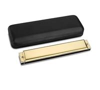 Harmónica Armónica De Trémolo Profesional De 24 Agujeros, Instrumento Musical De Boca(Gold,EB Tone)