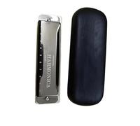 Harmónica Armónica Profesional De 10 Agujeros Con Estuche De Metal Para Órgano Bucal Afinación De Arpa Diatónica Instrumento Musical Tono 10 C