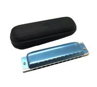 Harmónica Armónica Profesional De Blues De 12 Agujeros Con Peine AL(EB)