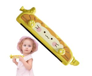 Harmonica Educational Toy, Animal Design Washable Breath Training Instrument for Ages 3+, Children, Adults, Girls, Boys, Travel, Music Learning