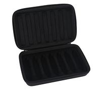 Harmonica - Funda de piel sintética para armónicas con cremallera, compatible con 7 armónicas