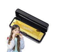 Harmonica Kids Edition - Child Melody Harpa, Moupiece de brillante, módulo de caña principiante, soplador de ritmo juvenil, placa de armonía compacta | Escenario de aprendizaje temprano de música
