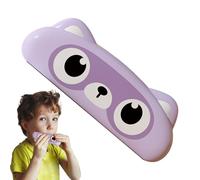 Harmonica Toy Kids, Musical Instrument, 16x5.6x2.5cm, Cartoon Animal Design, Easy Play, ABS, Beginner Harmonica, Educational Sound, for Colorful Fun Accessory