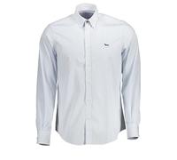 Harmont & Blaine Camisa de algodón azul claro para hombre, Azul/claro, XX-Large