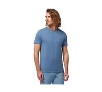 Harmont & Blaine Camiseta de manga corta con logotipo en contraste INL001021223, azul claro, L