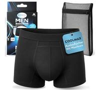 Harmony Care 1 pantalón de incontinencia lavable prémium para hombre, extra a prueba de fugas para una ligera debilidad de la vejiga, discretos pantalones cortos para incontinencia, incluye red de