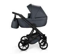 Harmony Eco Carrito de bebé - COLOR : gris oscuro, PIEZAS: Tres piezas