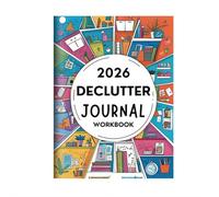 Harmony Home Journal 2026: un libro de trabajo guiado para ordenar tu espacio y planificar tu año, planificador diario de 12 meses para todo el año, transforma tu hogar en 52 semanas, planificador de