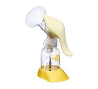 Medela Harmony extractor de leche manual, diseño suizo, compacto, con embudos PersonalFit Flex y tecnología 2-Phase Expression de Medela