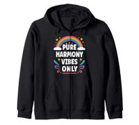 Harmony Vibes Only Cute Retro Girls Harmony Name Sudadera con Capucha