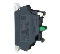 Schneider Electric ZBE1015 Bloque Contactos de Botón de Control, ZBE Diámetro 22, 1 NA, Terminales de Resorte, Juego de 4