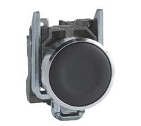 Schneider Electric Pulsador XB4BA21 Ø 22, retorno por resorte nivelado, 1 Na