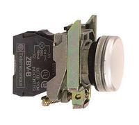 Harmony XB4 Lámpara de Señalización con LED Blanco 24V, XB4BVB1