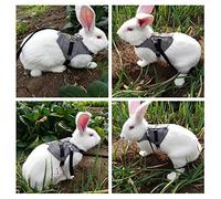 Harn Suave y Transpirable con Le Gentlemanly de Sus Amigos Mascotas. Arnés Correa de Correa de Correa Arnés a Prueba de Vestcape (S)