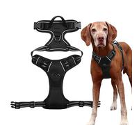 Harnais chien sans tirer Harnais anti tracción Harnais chien sans Harnais réfléchissant pour chien Harnais robuste animaux pour chien sans tirer anti-tracción pour animaux Harnais pour chien a