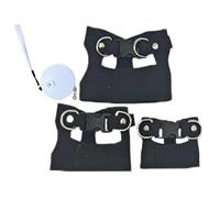 Harnais réglable pour dragon barbu, laisse pour lézard - conjunto de 3 évasions pour s'échapper avec corde | Accessoire de promenades en plein air sûr pour les petits reptiles et les animaux domestiqu