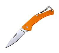 Harnds Lark Cuchillo de bolsillo plegable Hoja 8Cr14MoV Mango G10 Herramienta de corte para exteriores Mini llavero Cuchillo de junta deslizante EDC Multitools CK1101 (Naranja)