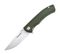 Harnds Sandvik14C28N Cuchillo con cuchillo de caza G10 para acampar al aire libre Bushcraft Supervivencia (Verde)