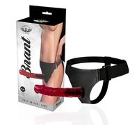 Harness Attraction – Arnés con pene Brant 19 x 4 cm – realista, ajuste universal, intercambiable