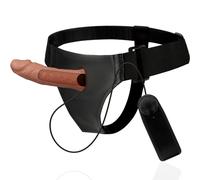 Harness Attraction Ãrnes Con Vibrador Hueco 15 X 4.5 Cm