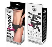 Harness Attraction Arnés Vibrador Rabbit Vincent 15 Cm - Diseño Versátil Para Placer Sensorial
