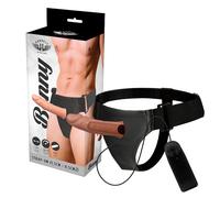 Harness Attraction Benny - extensor hueco con arnés y vibrador 15 cm