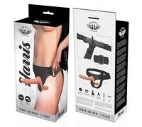 Harness Attraction Harris Doble Penetración con Vibracion 18 X 3.5Cm 300 g